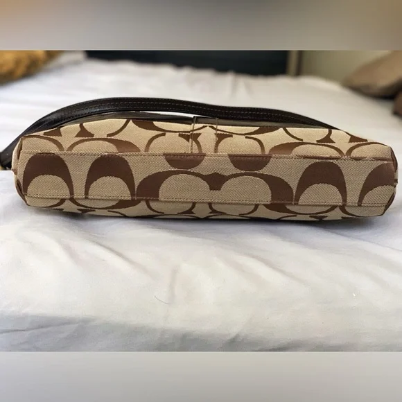 NWOT Coach 2-Way Signature Monogram Bag - Picture 5 of 9